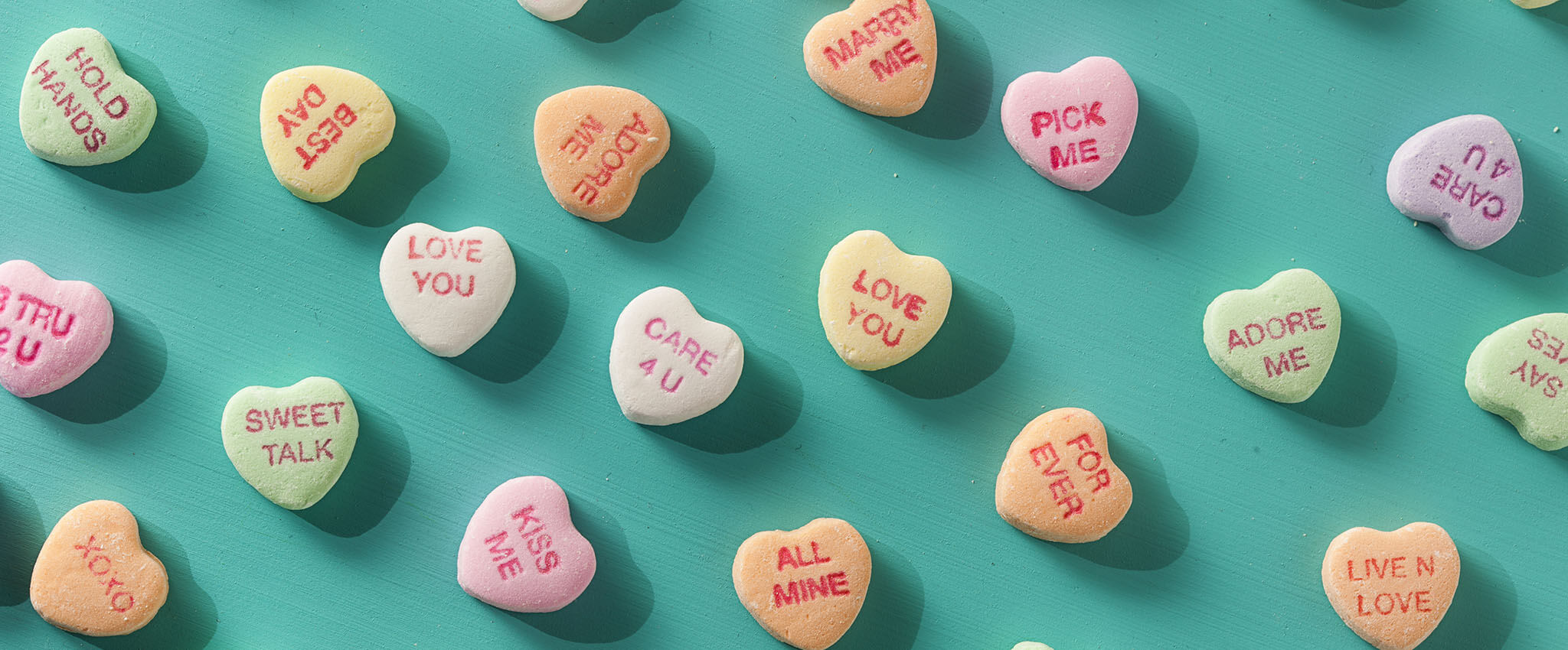 Candy Valentine Hearts